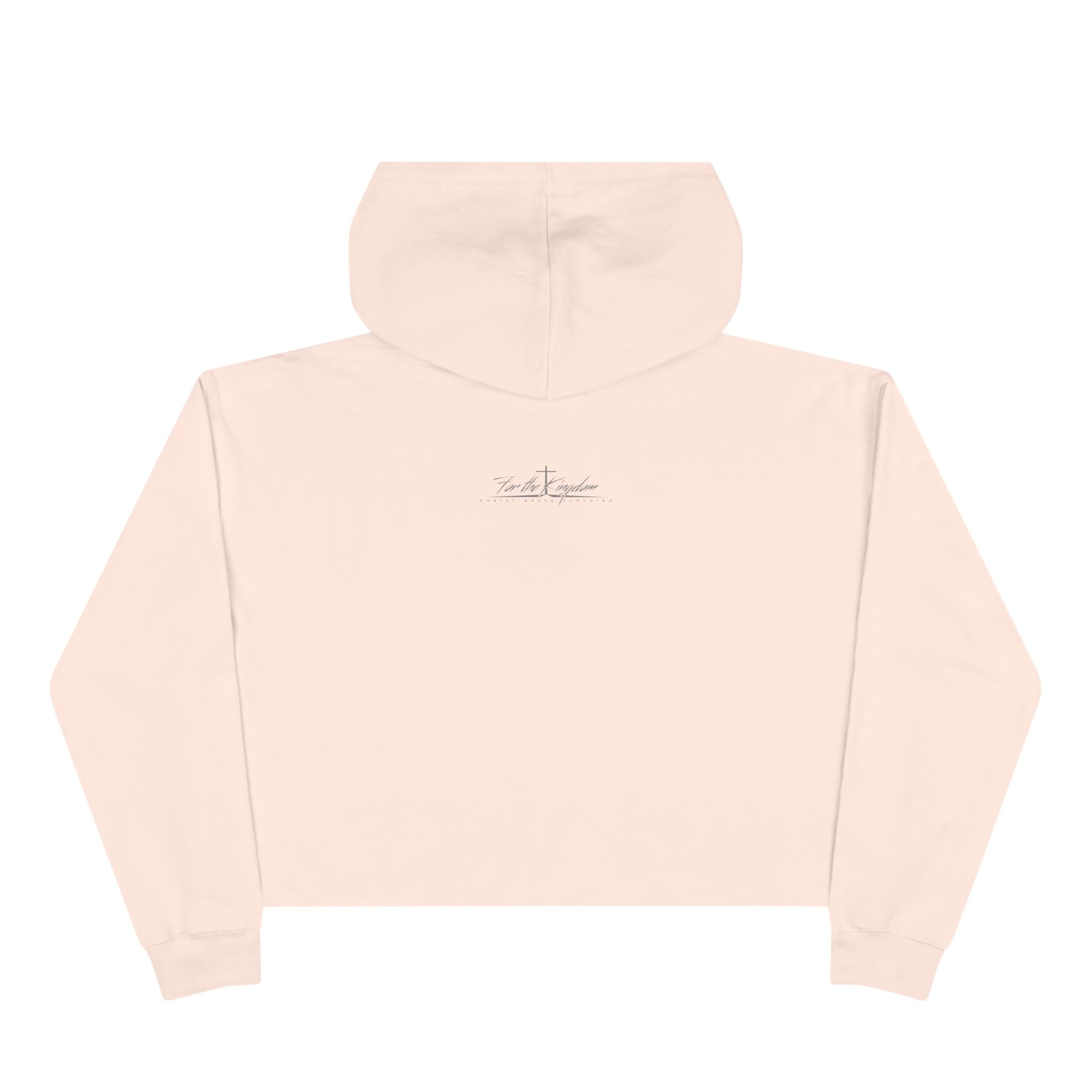 Just a Girl in Love with Jesus - Christian Crop Hoodie