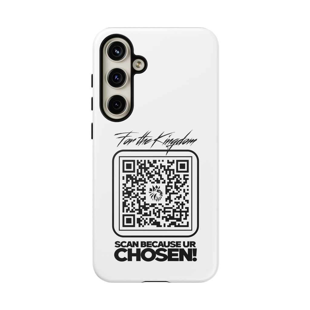 Phone Case — “For the Kingdom” QR Design: Scan Because Ur Chosen