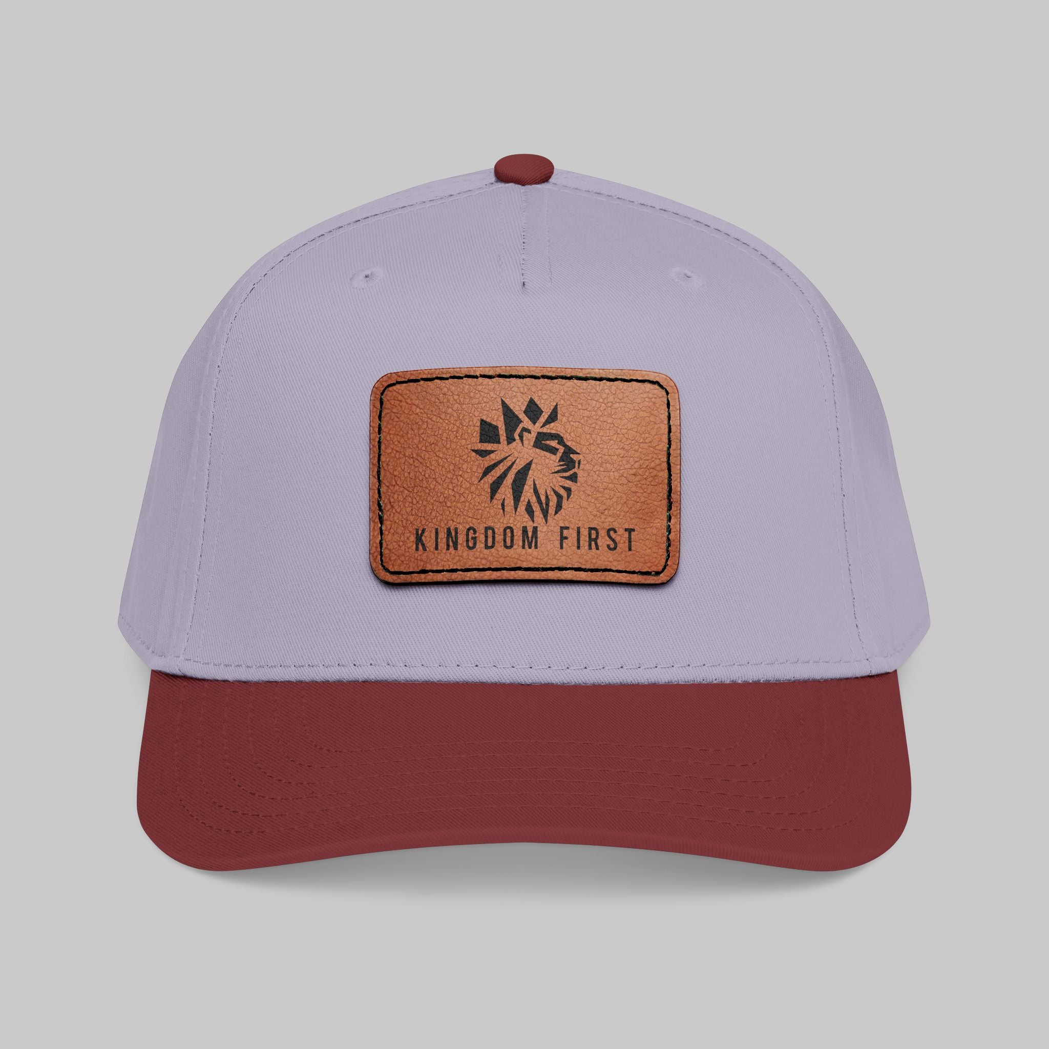 Copy of Kingdom First Leather Patch Baseball Cap