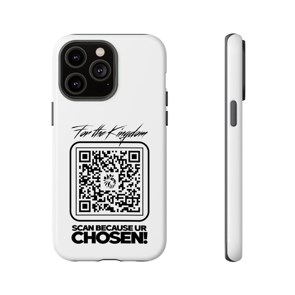 Phone Case — “For the Kingdom” QR Design: Scan Because Ur Chosen
