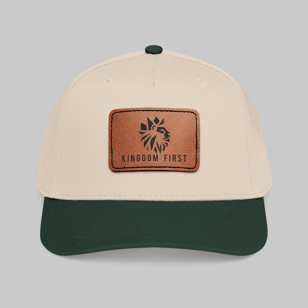 Copy of Kingdom First Leather Patch Baseball Cap