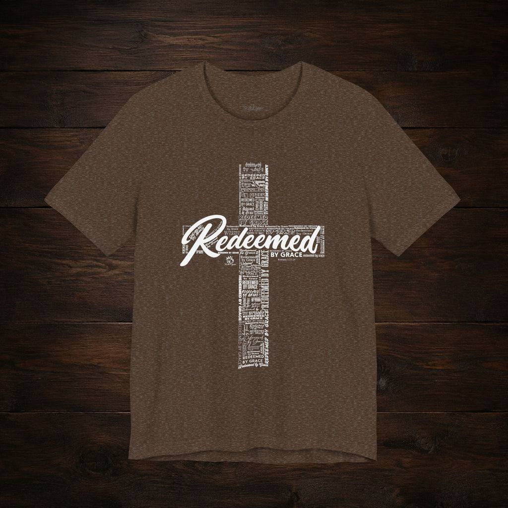 Redeemed by Grace Light Palette Christian T-Shirt