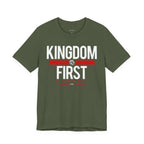 Kingdom First T-Shirt — Faith-Based Inspirational Tee