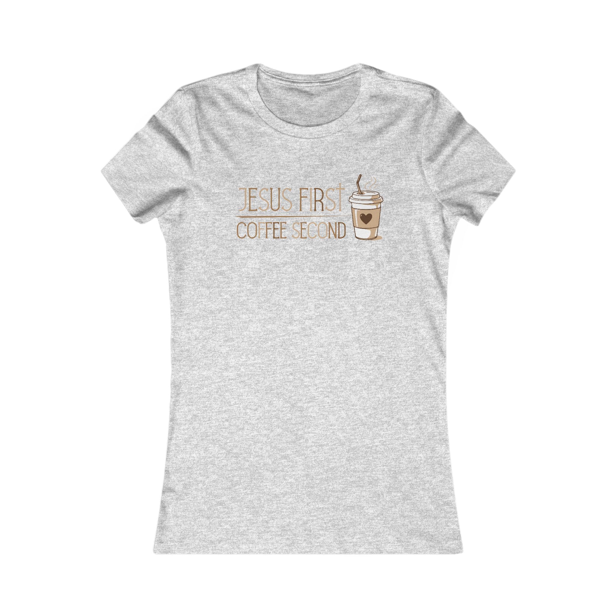 Jesus First Coffee Second Women's Tee