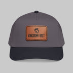 Kingdom First Leather Patch Baseball Cap