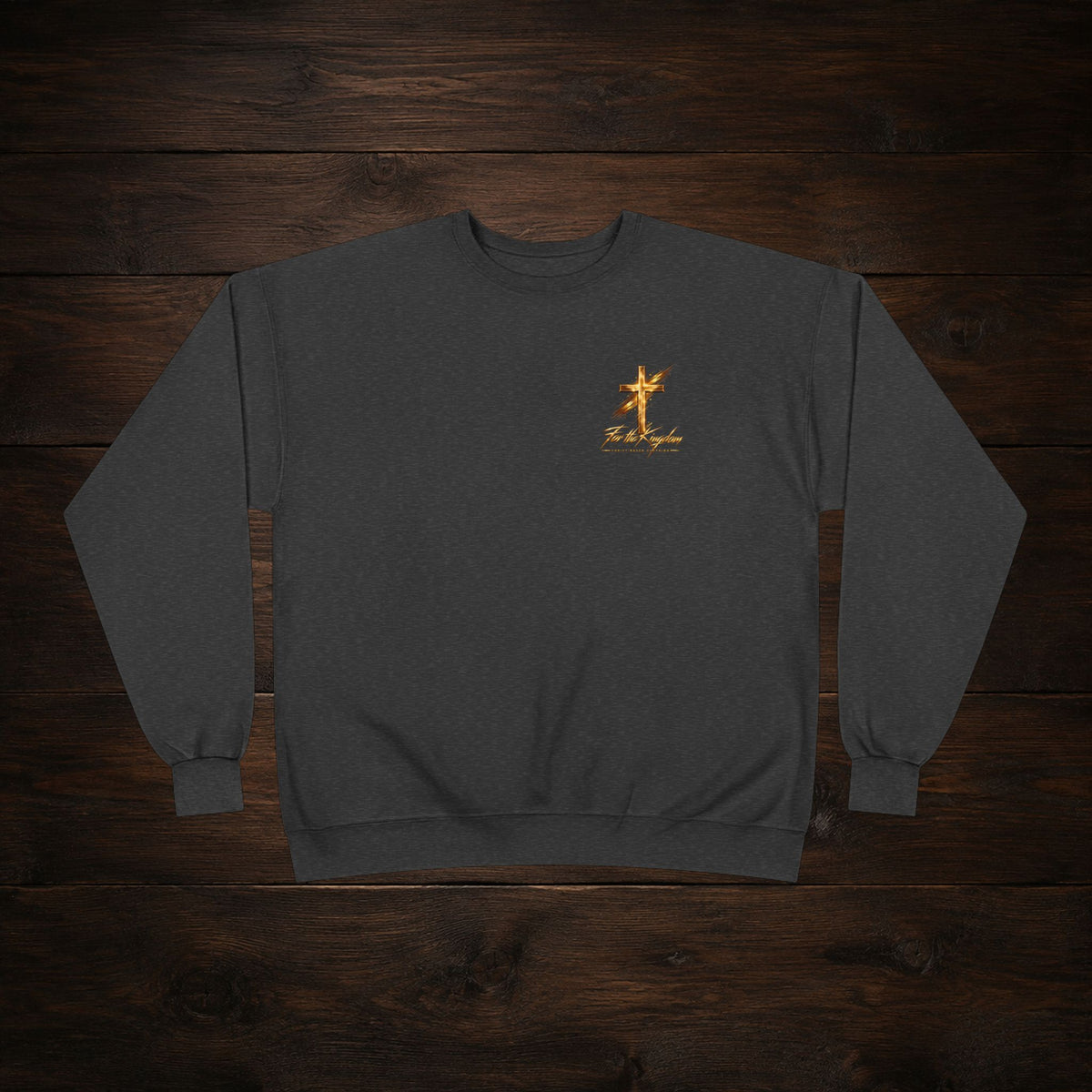 Christian Crewneck Sweatshirt — "BYOB (Bring Your Own Bible)" Faith Graphic