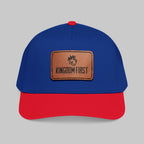 Kingdom First Leather Patch Baseball Cap