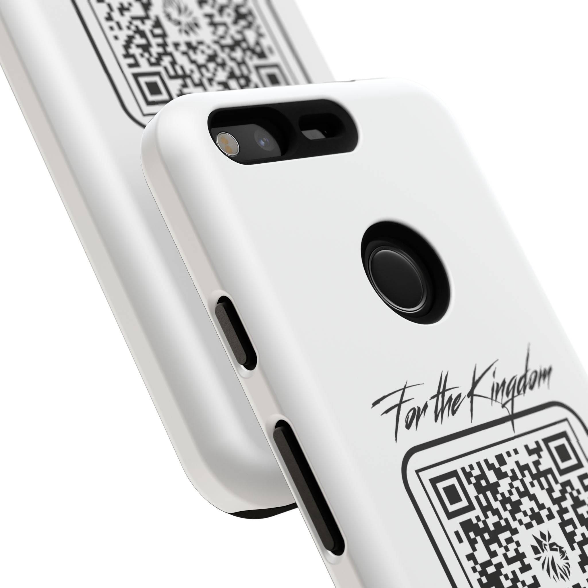 Phone Case — “For the Kingdom” QR Design: Scan Because Ur Chosen