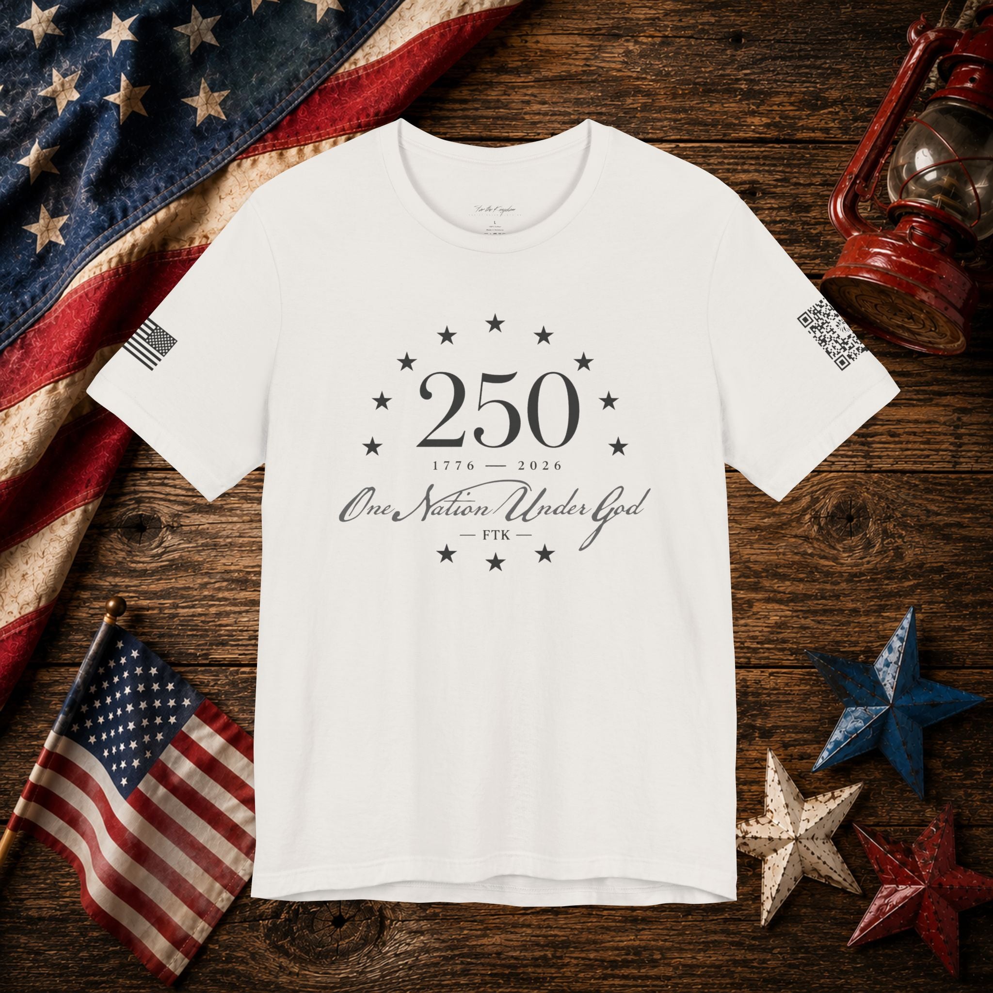 America 250 Anniversary T-Shirt — Patriotic Commemorative Tee
