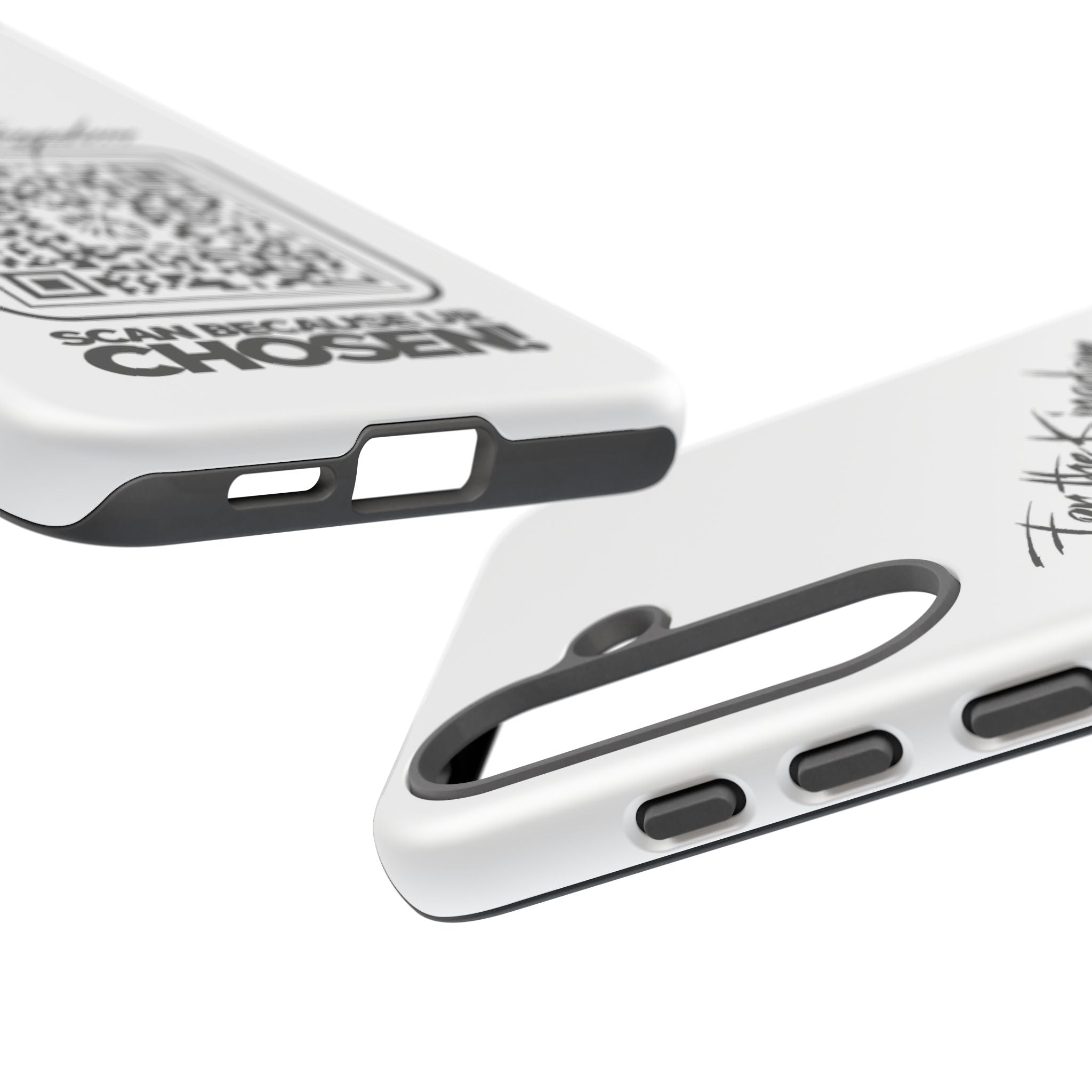 Phone Case — “For the Kingdom” QR Design: Scan Because Ur Chosen