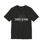 Christ Is King Crown Light Pallete Tee — Christian Faith Shirt