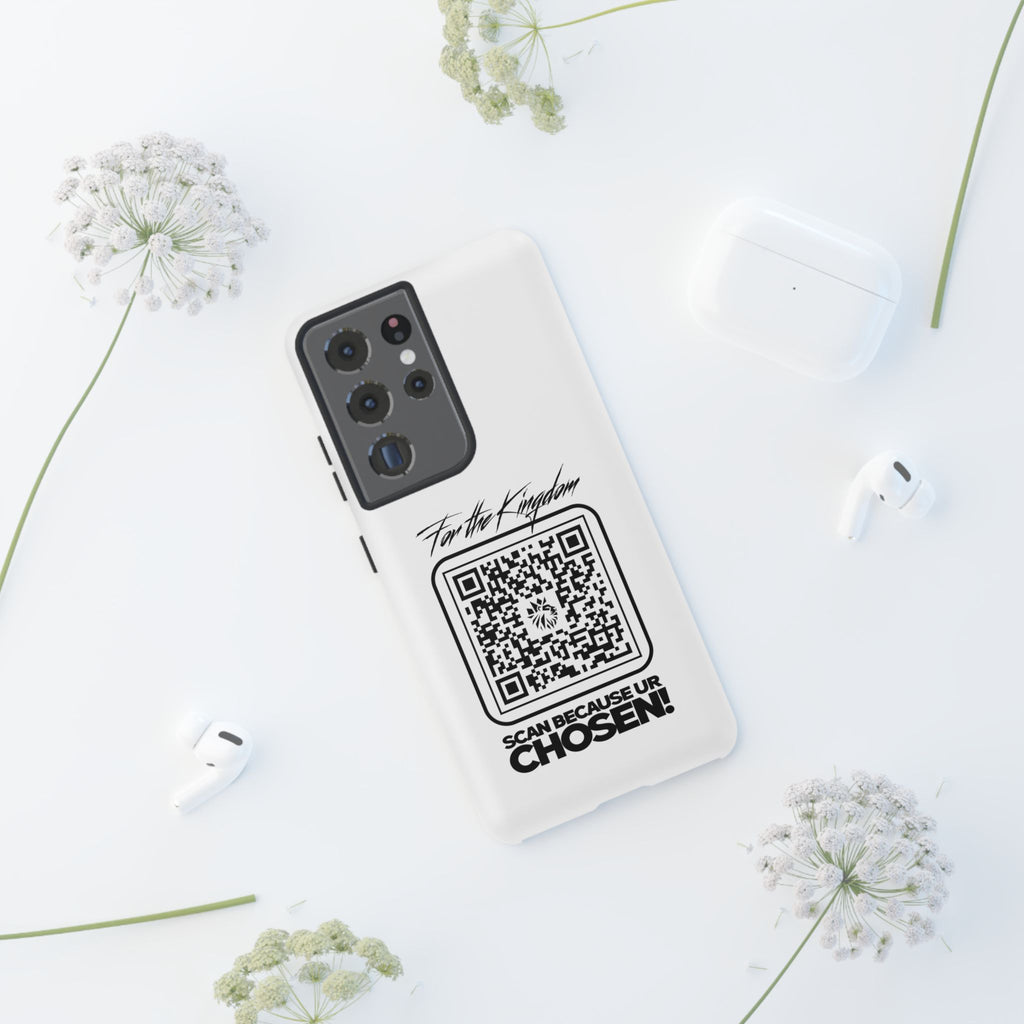 Phone Case — “For the Kingdom” QR Design: Scan Because Ur Chosen