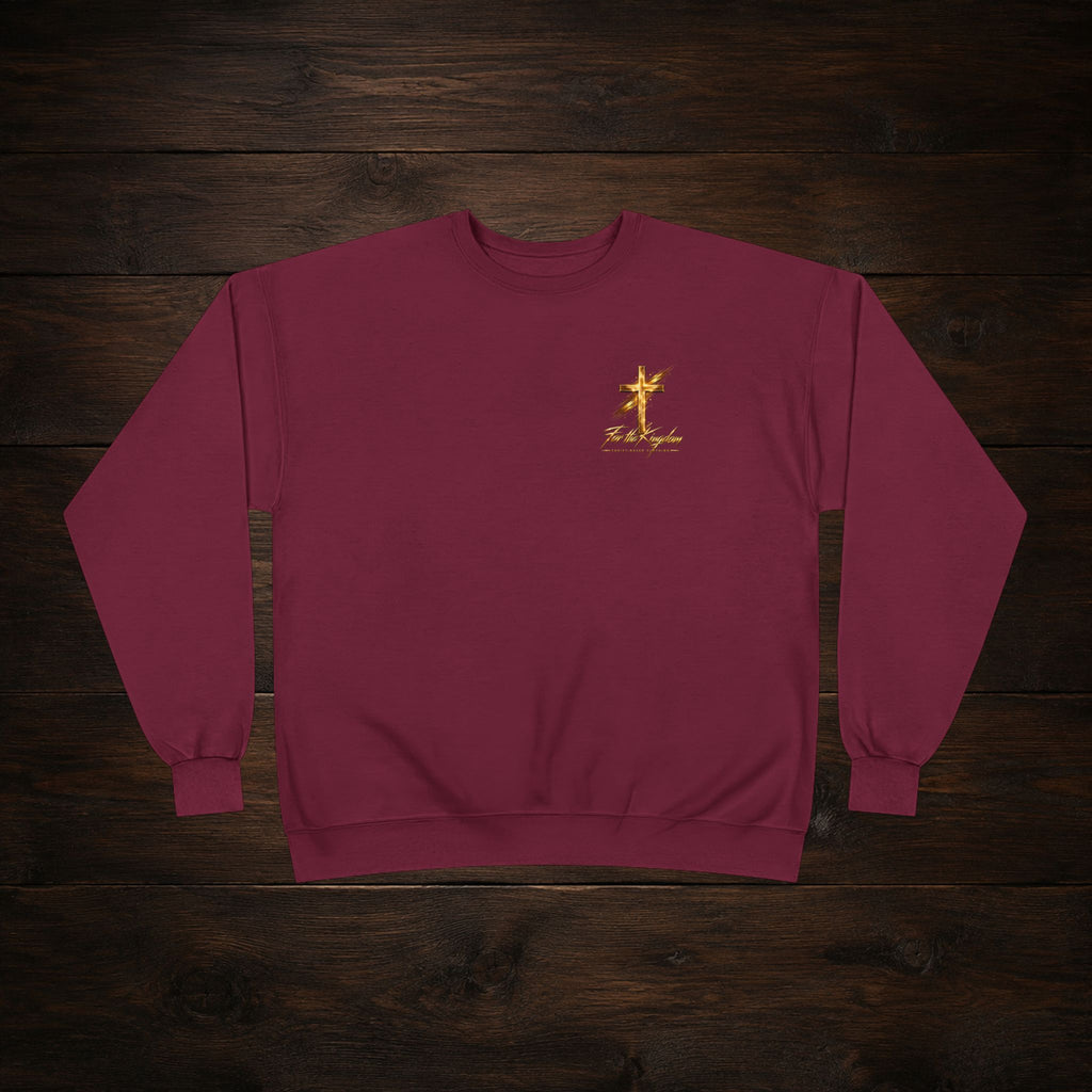 Christian Crewneck Sweatshirt — "BYOB (Bring Your Own Bible)" Faith Graphic
