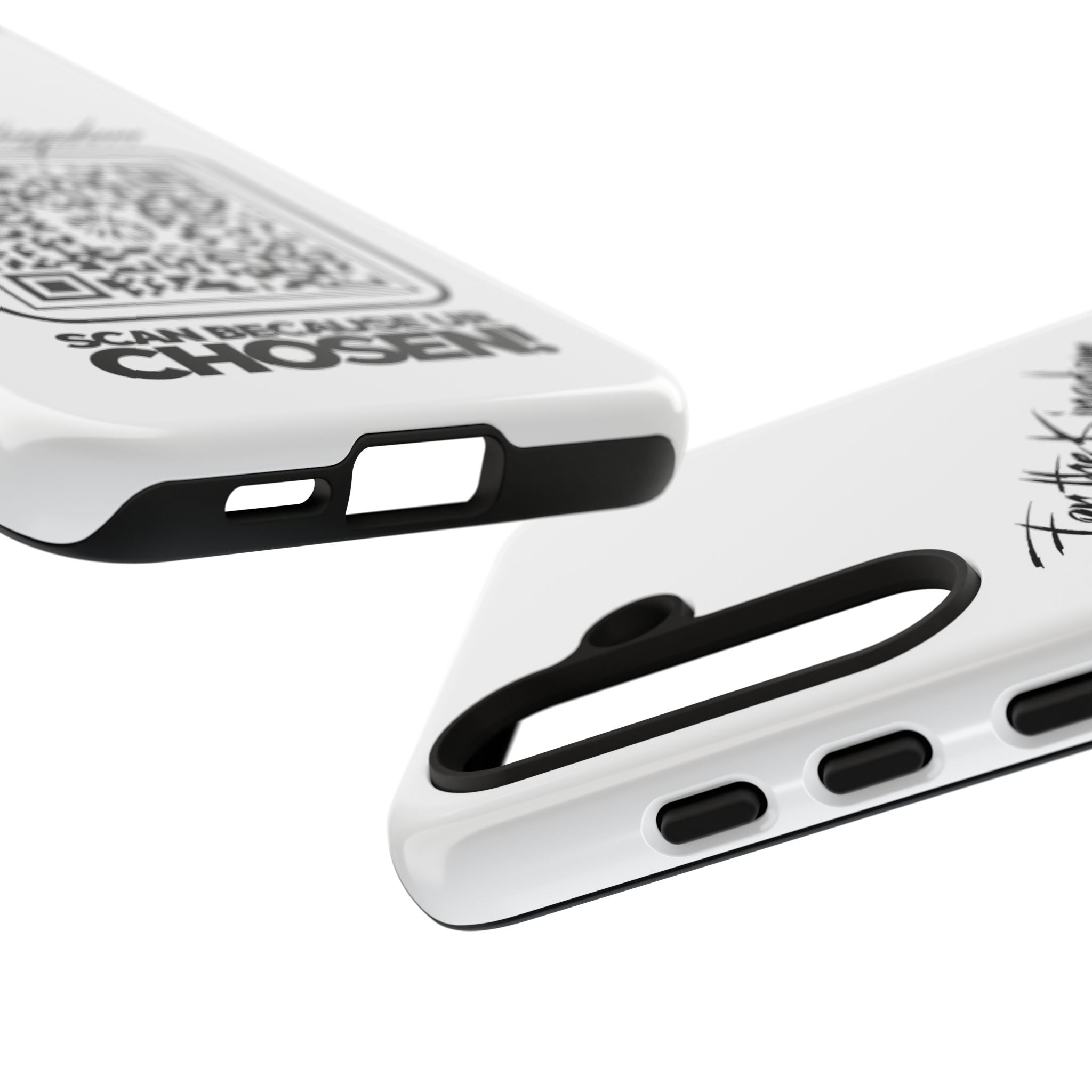 Phone Case — “For the Kingdom” QR Design: Scan Because Ur Chosen
