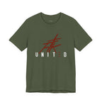 FTK UNIT≡D Logo Light Pallete T-Shirt — Bold Brushstroke Graphic Tee