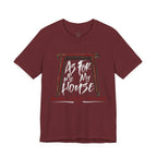 “As For Me & My House" Light Pallete Christian Tee