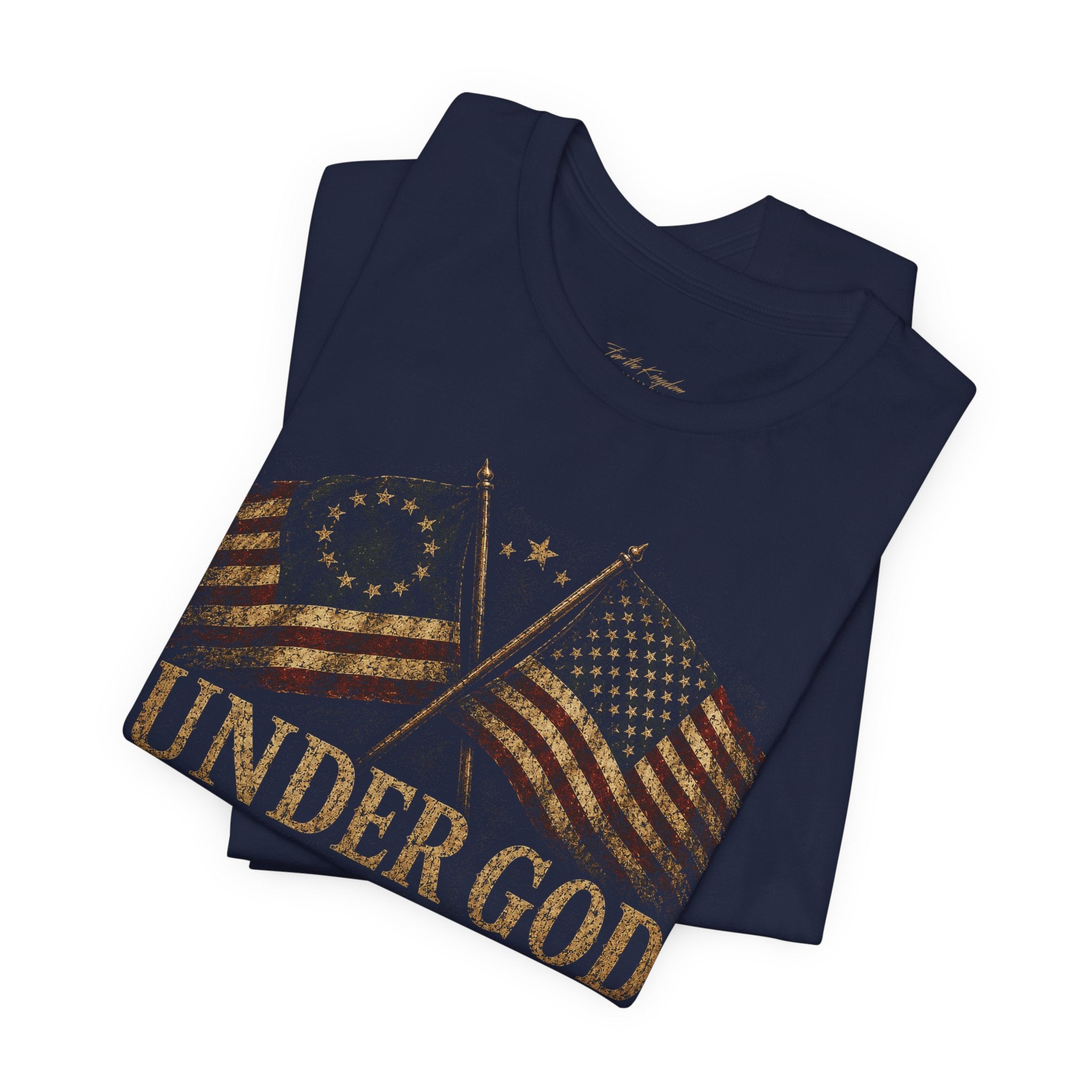 UNDER GOD Since 1776 / 250th Anniversary American Flag T-Shirt