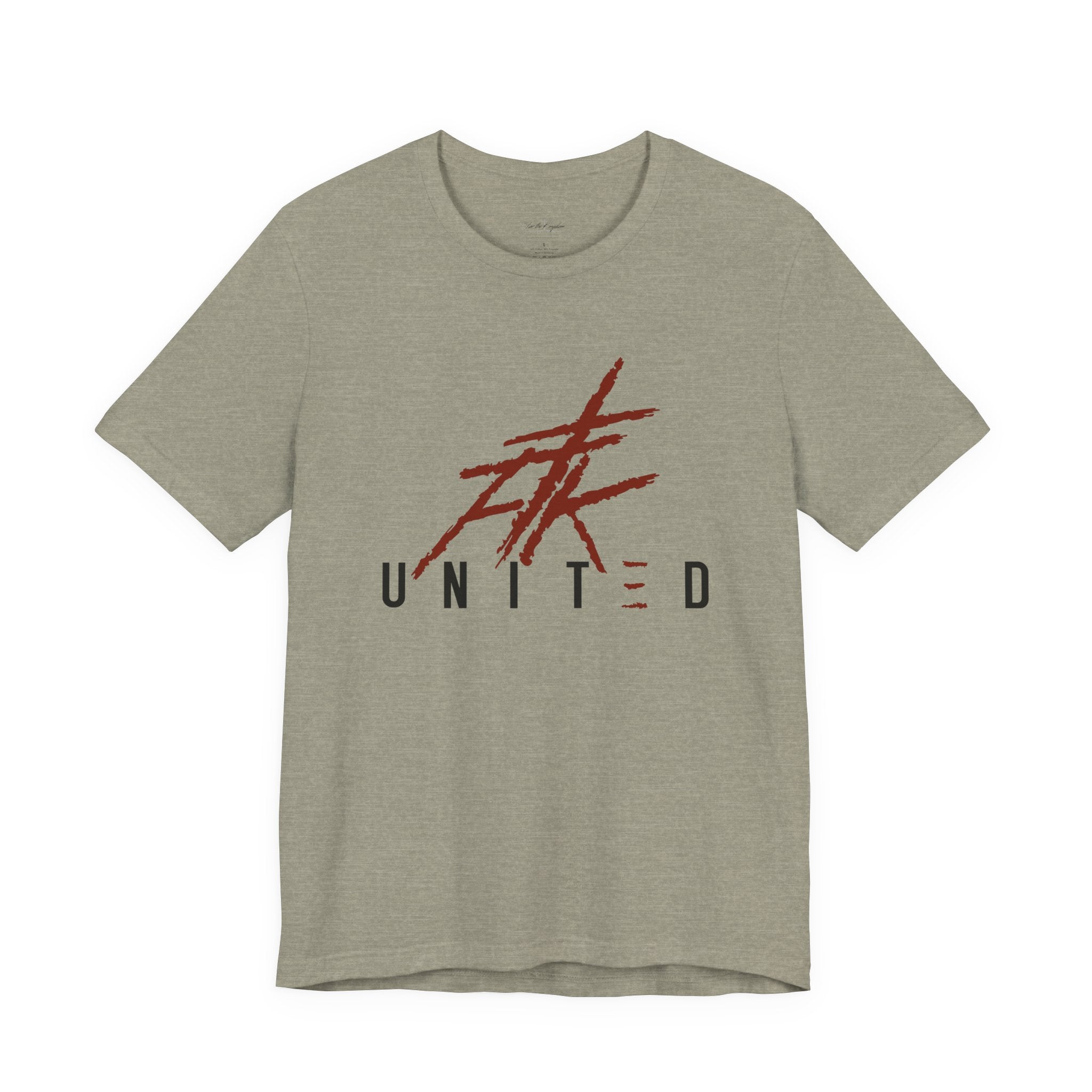 FTK UNIT≡D Logo  Dark Pallete T-Shirt — Bold Brushstroke Graphic Tee