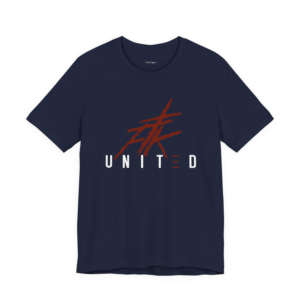FTK UNIT≡D Logo Light Pallete T-Shirt — Bold Brushstroke Graphic Tee