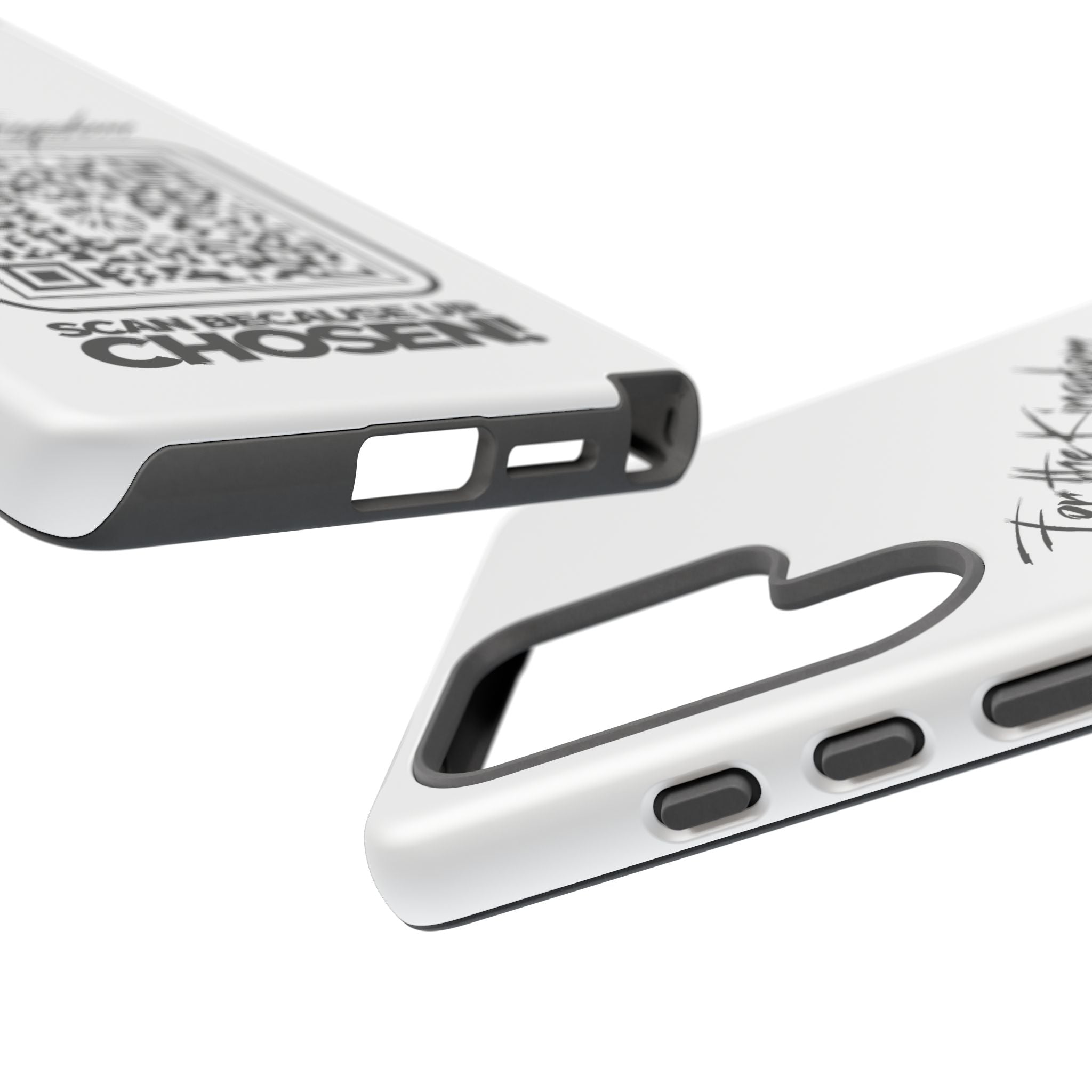 Phone Case — “For the Kingdom” QR Design: Scan Because Ur Chosen