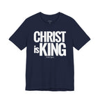Christ Is King - Distressed Bold Faith T-Shirt