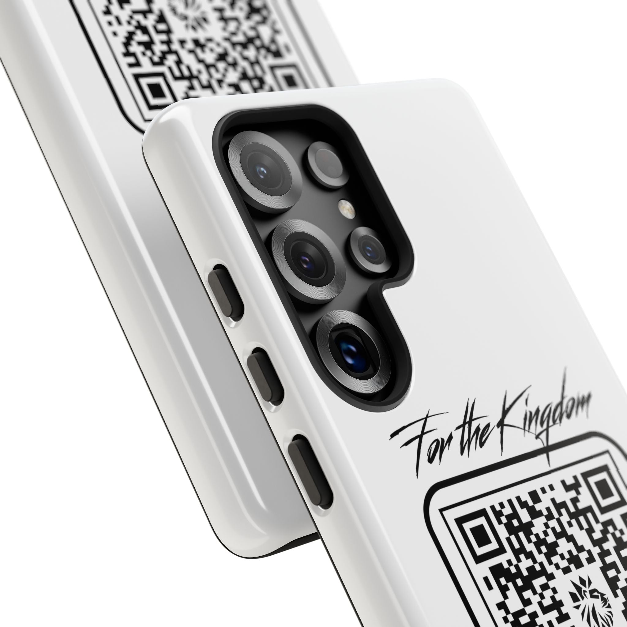 Phone Case — “For the Kingdom” QR Design: Scan Because Ur Chosen