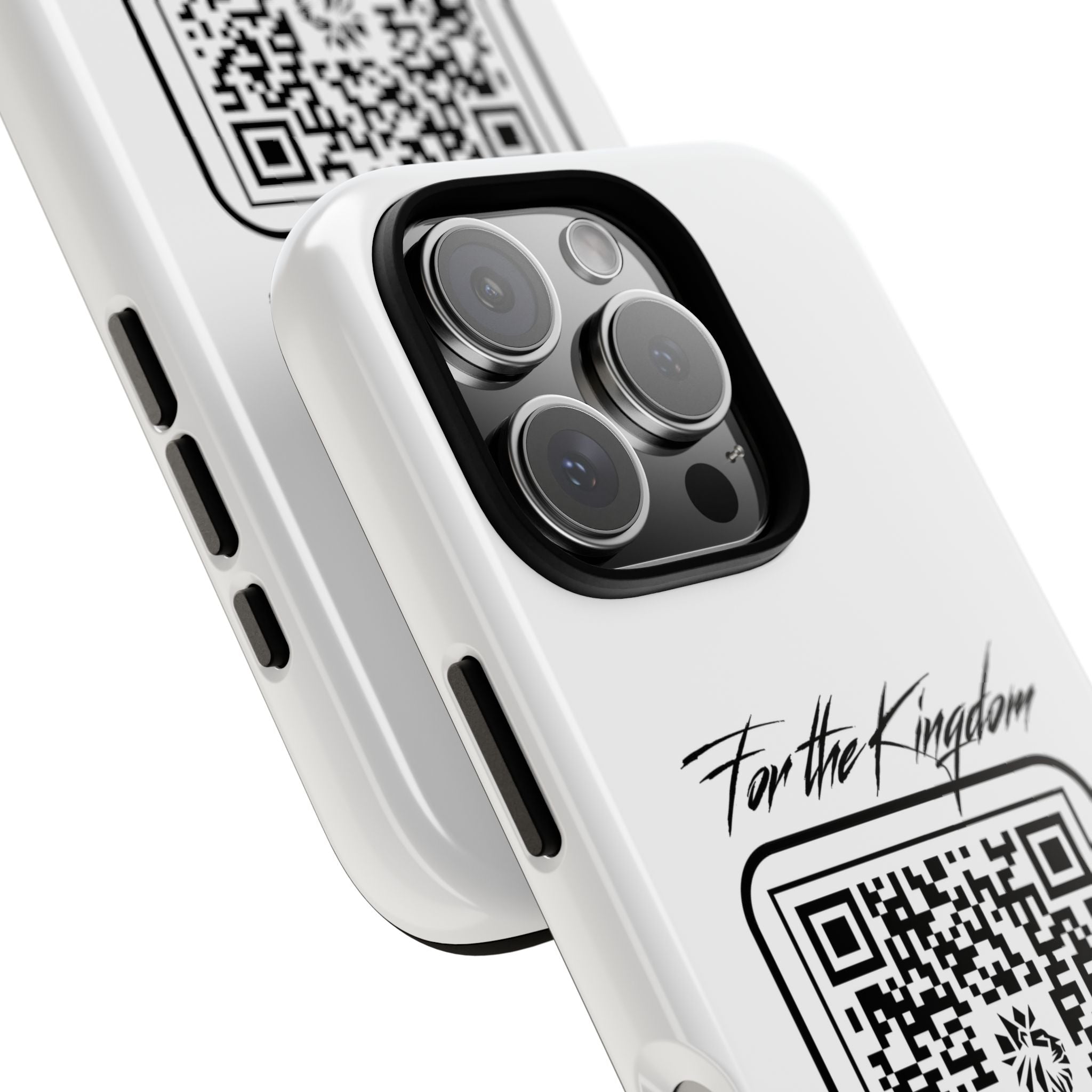 Phone Case — “For the Kingdom” QR Design: Scan Because Ur Chosen