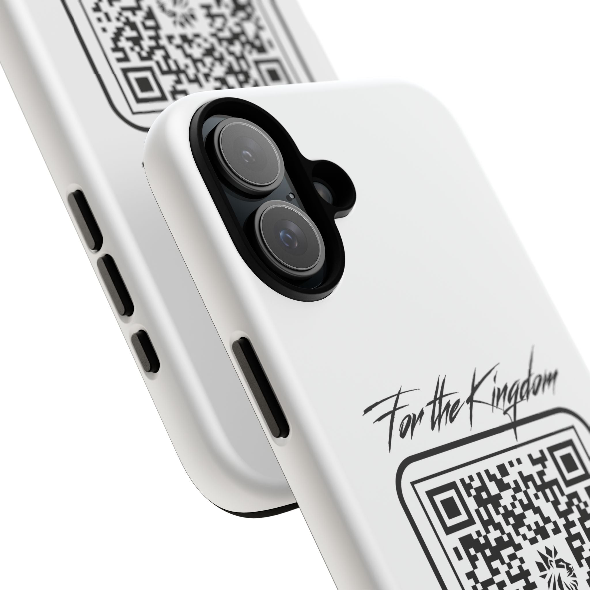 Phone Case — “For the Kingdom” QR Design: Scan Because Ur Chosen