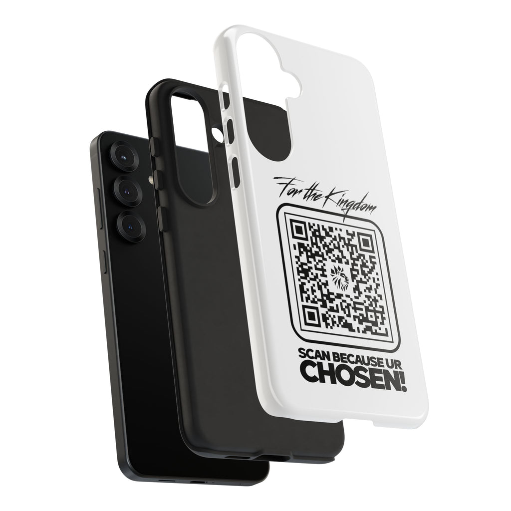 Phone Case — “For the Kingdom” QR Design: Scan Because Ur Chosen