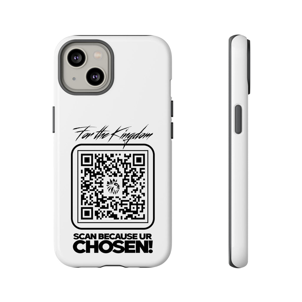 Phone Case — “For the Kingdom” QR Design: Scan Because Ur Chosen