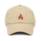 Pentecost Flame Garment-Washed Baseball Cap