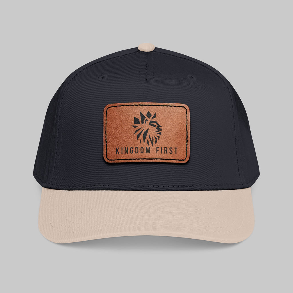 Copy of Kingdom First Leather Patch Baseball Cap