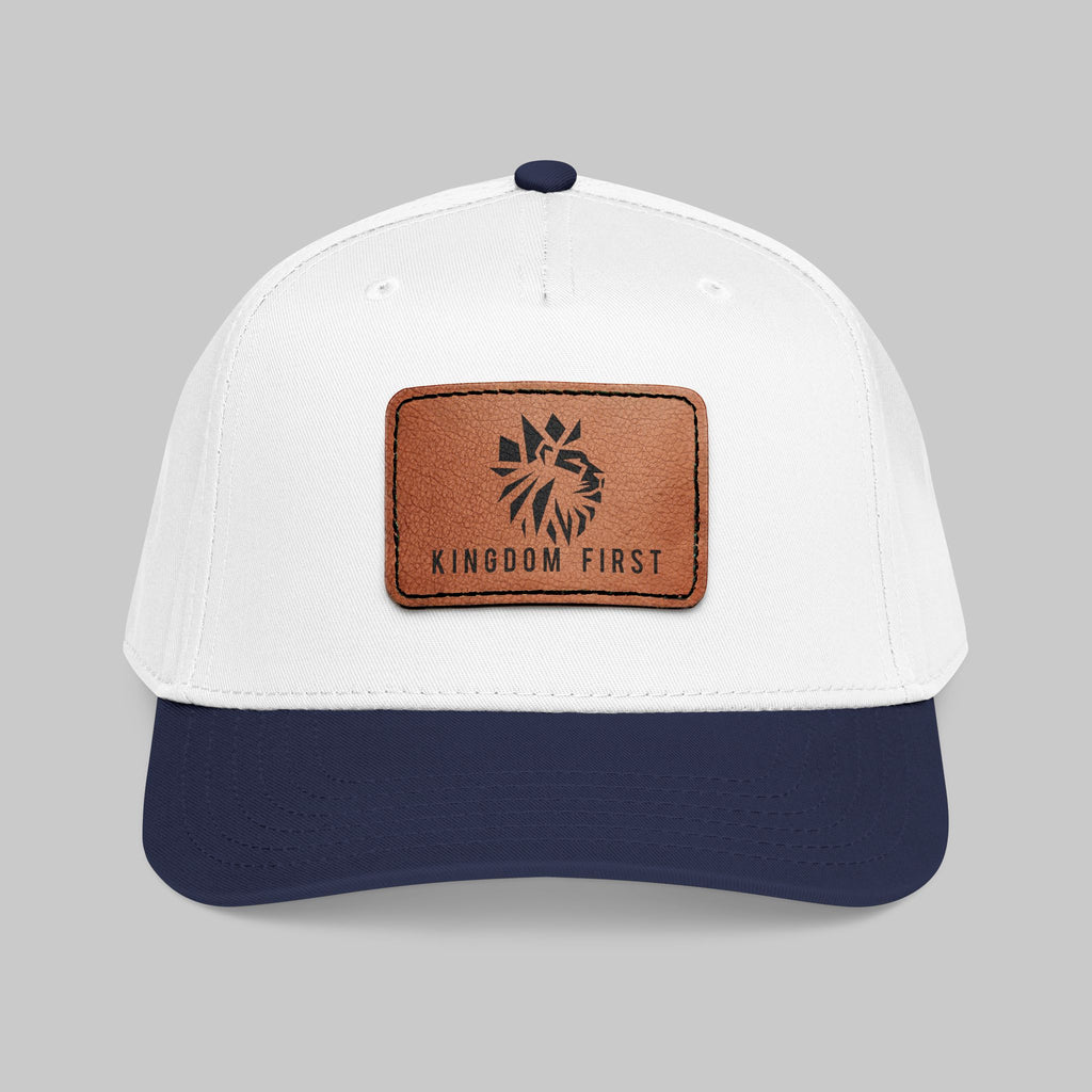 Copy of Kingdom First Leather Patch Baseball Cap