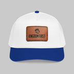 Kingdom First Leather Patch Baseball Cap