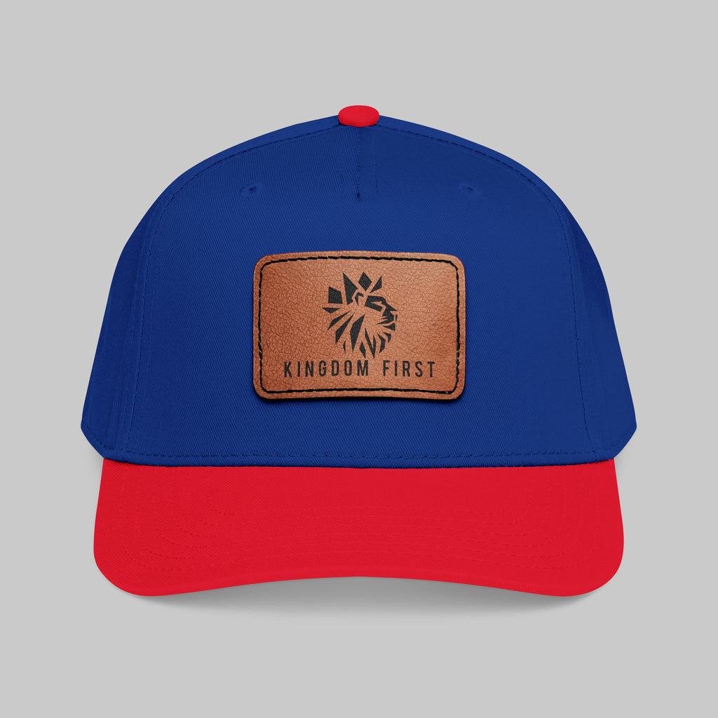 Copy of Kingdom First Leather Patch Baseball Cap