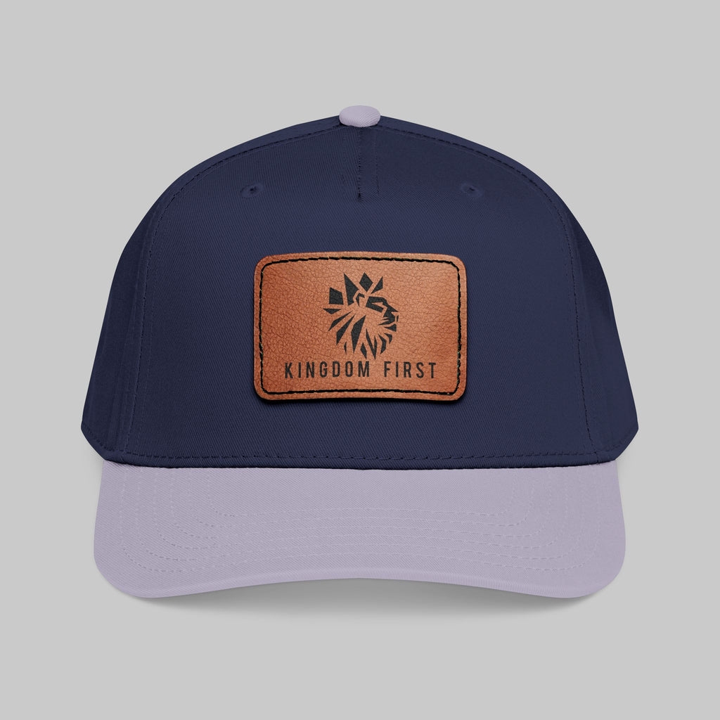 Copy of Kingdom First Leather Patch Baseball Cap