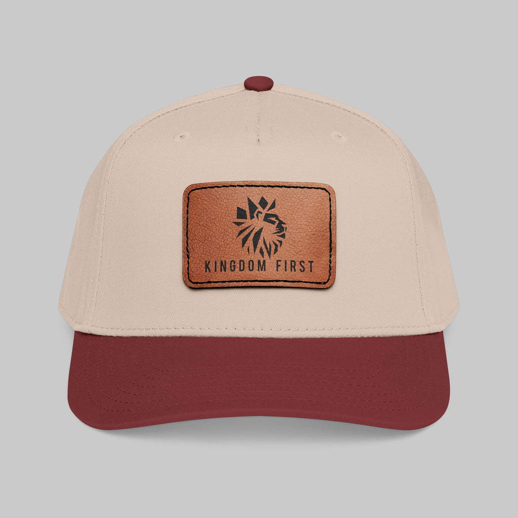 Copy of Kingdom First Leather Patch Baseball Cap