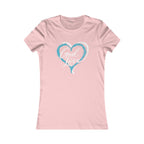 God Is Love Heart Women's Tee — Christian Graphic Shirt