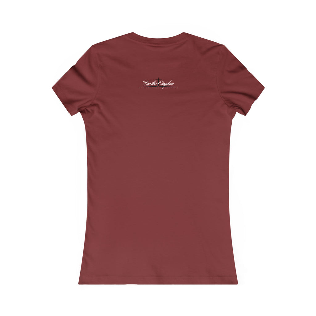 Focus on Jesus - Light Palette Inspirational Christian Women's T-Shirt