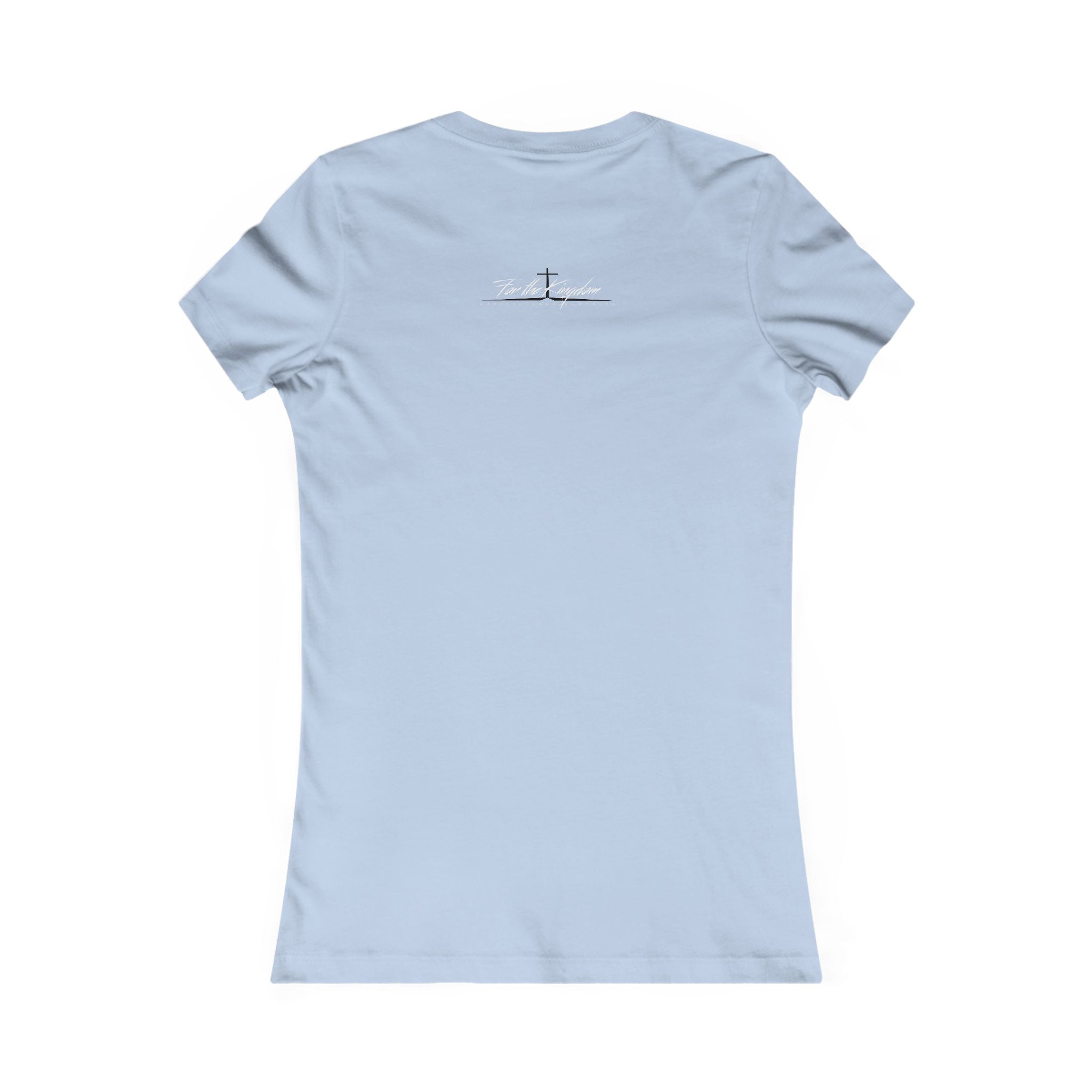 Focus on Jesus - Light Palette Inspirational Christian Women's T-Shirt
