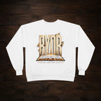 Christian Crewneck Sweatshirt — "BYOB (Bring Your Own Bible)" Faith Graphic
