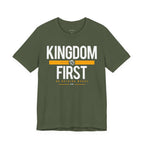 Kingdom First T-Shirt — Faith-Based Inspirational Tee