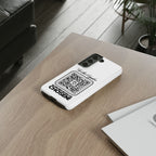 Phone Case — “For the Kingdom” QR Design: Scan Because Ur Chosen
