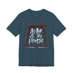 “As For Me & My House" Light Pallete Christian Tee