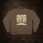 Christian Crewneck Sweatshirt — "BYOB (Bring Your Own Bible)" Faith Graphic
