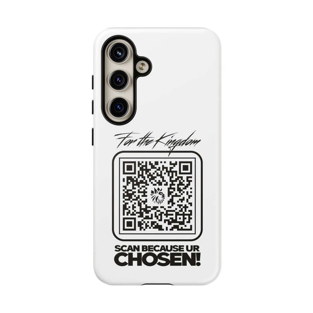 Phone Case — “For the Kingdom” QR Design: Scan Because Ur Chosen