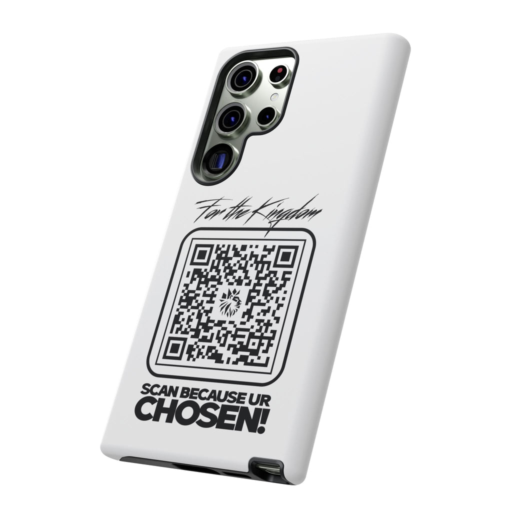 Phone Case — “For the Kingdom” QR Design: Scan Because Ur Chosen