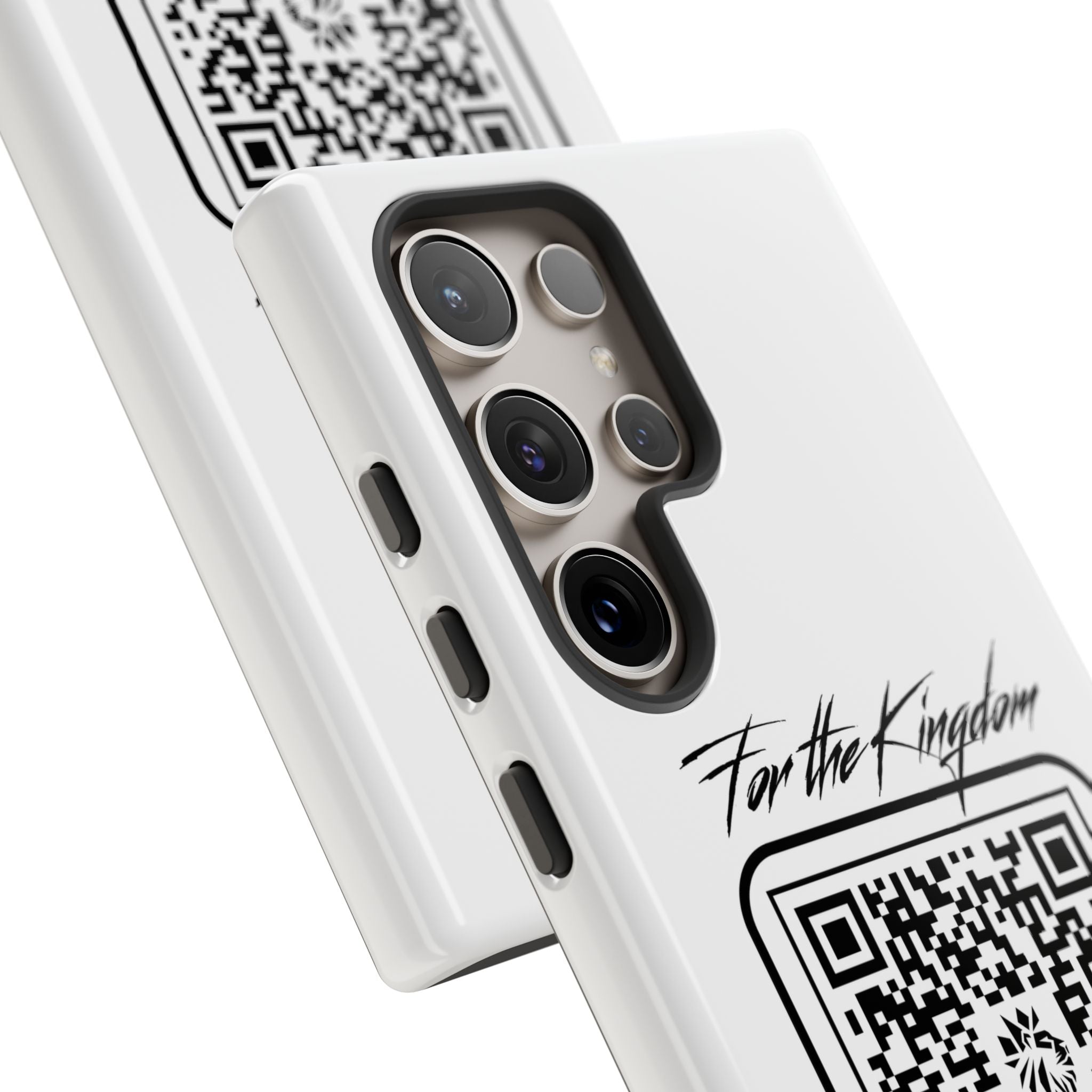 Phone Case — “For the Kingdom” QR Design: Scan Because Ur Chosen