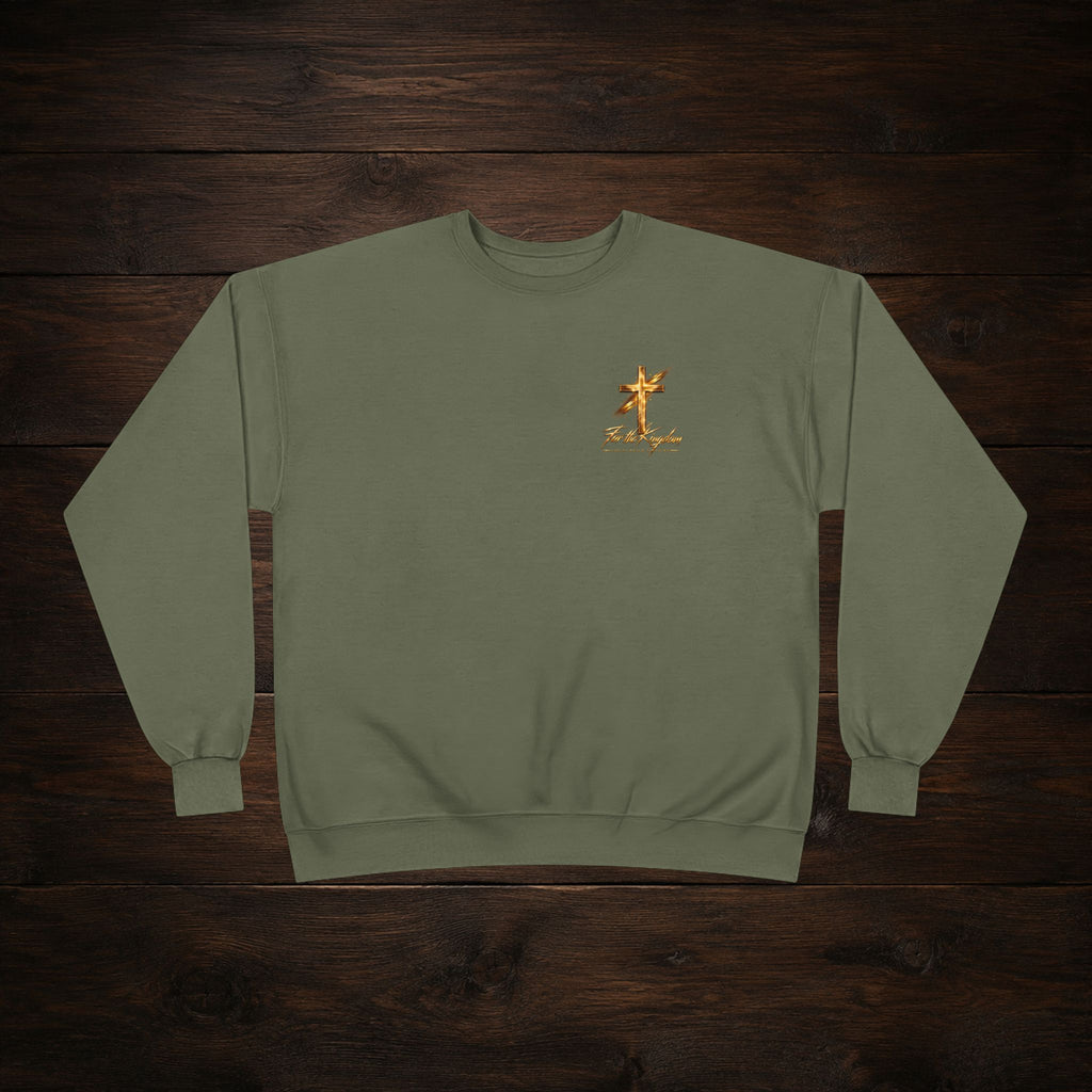 Christian Crewneck Sweatshirt — "BYOB (Bring Your Own Bible)" Faith Graphic