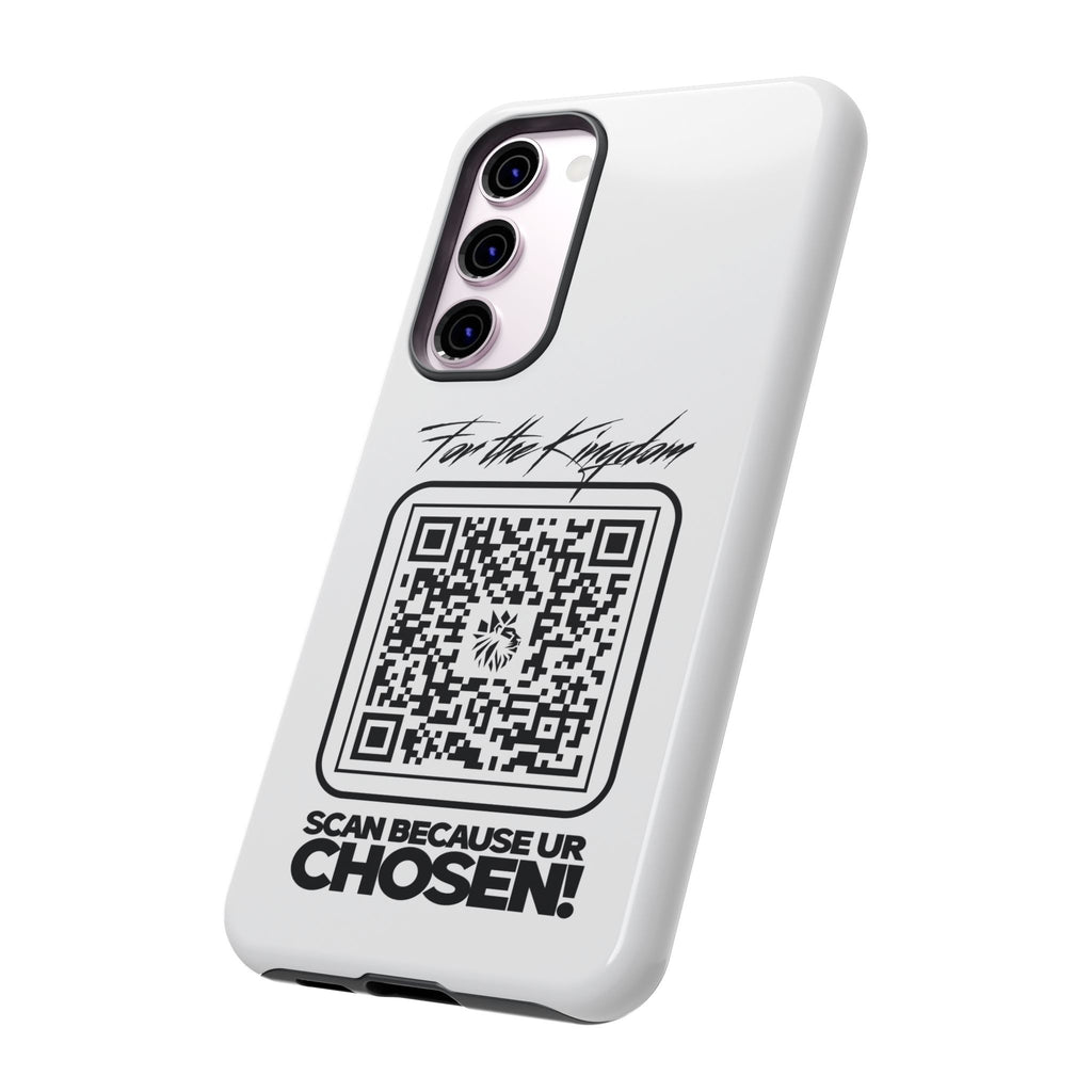 Phone Case — “For the Kingdom” QR Design: Scan Because Ur Chosen